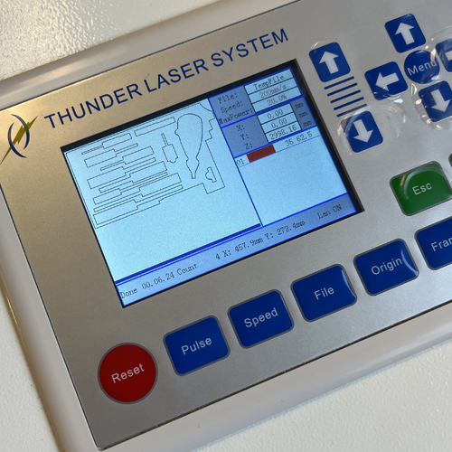 CNC Machine control panel